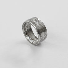 Load image into Gallery viewer, Sterling Silver King Edward VII One Shilling Ring