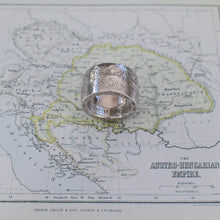 Load image into Gallery viewer, Silver Austrian 5 Corona Ring