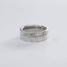 Load image into Gallery viewer, Sterling Silver Florin Two Shillings Ring