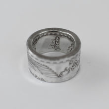 Load image into Gallery viewer, Silver 1956 Egyptian 50 Piastres Ring
