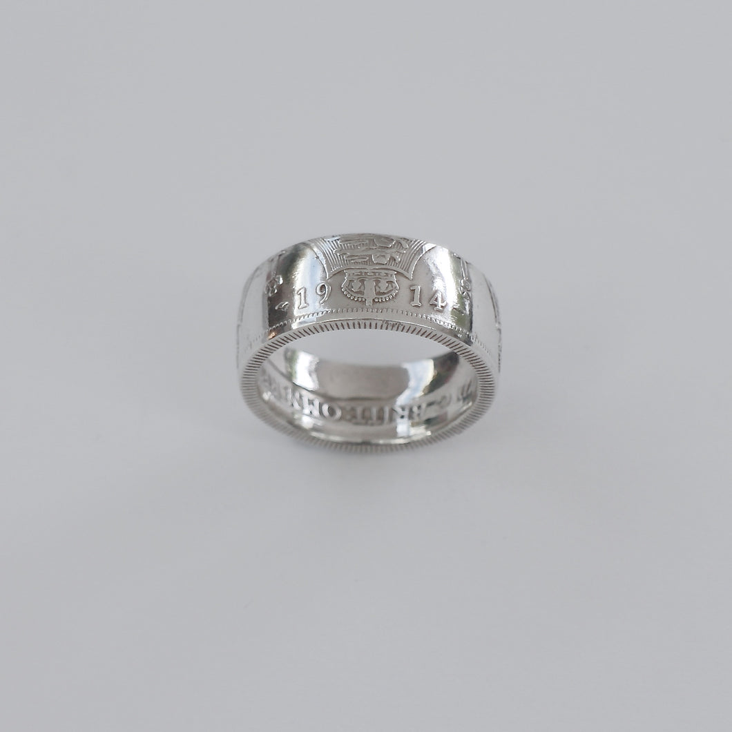 Sterling Silver One Florin Ring