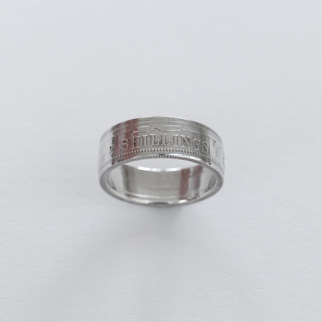 Sterling Silver South Africa 2 Shilling Ring